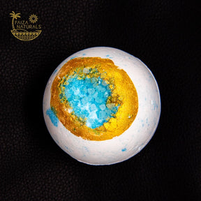 Ocean Bliss Geode Crystal Epsom Salt Bath Bomb